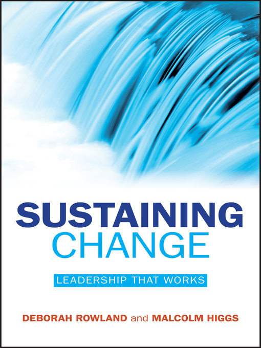 Title details for Sustaining Change by Deborah Rowland - Wait list